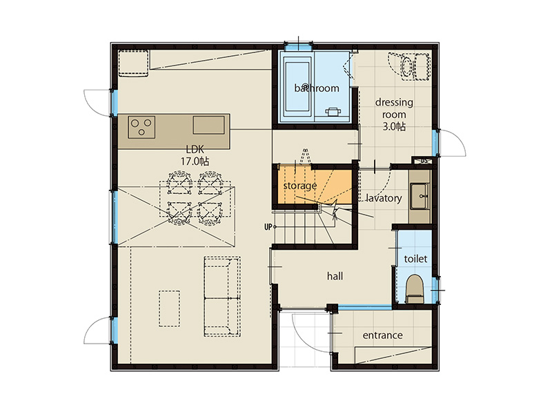 BRICK間取りイメージ