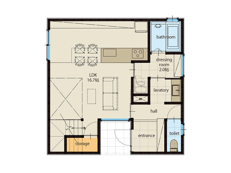 GALVALUME間取りイメージ