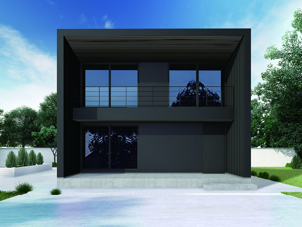 「家の第一印象を決める、象徴的なバルコニー」イメージ画像