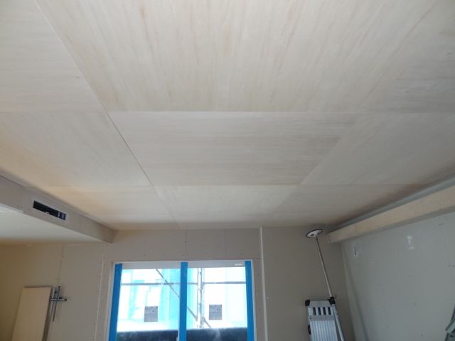 リビング天井仕上げ